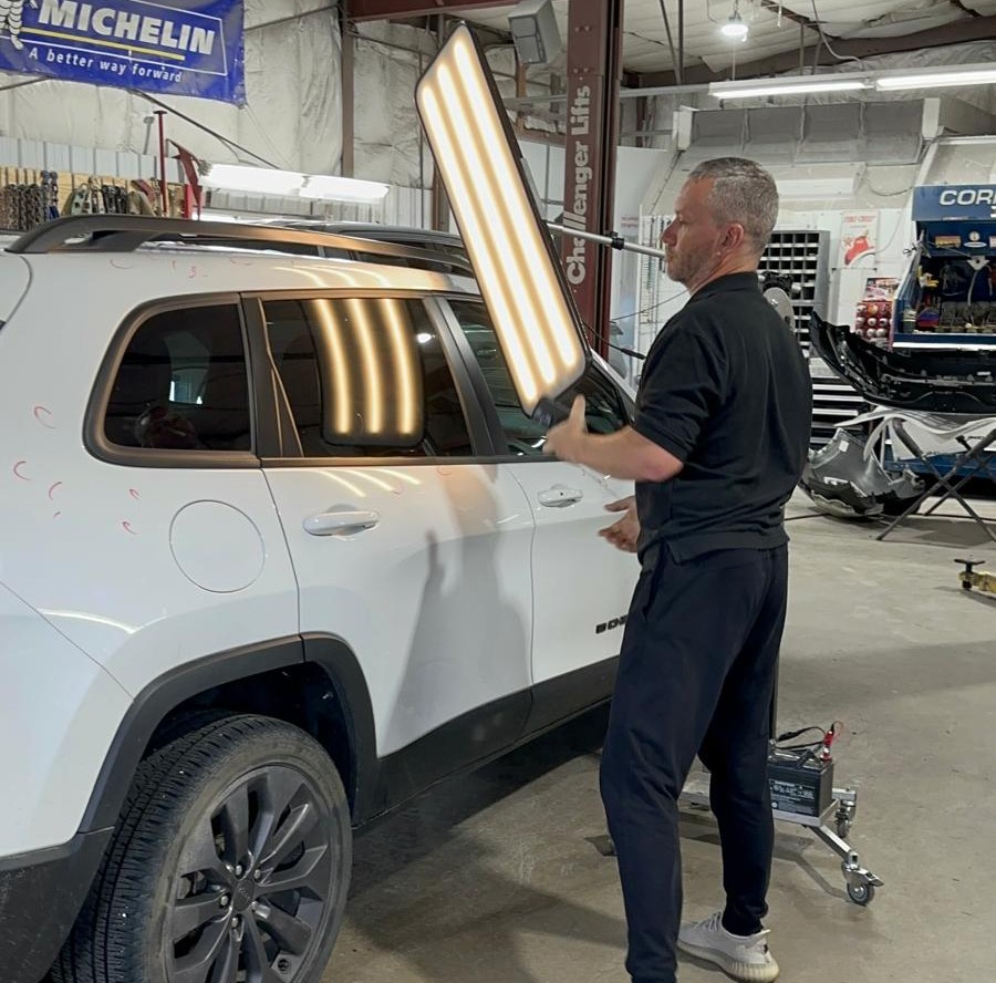 Paintless dent repair Bryan by Auto Hail Solution